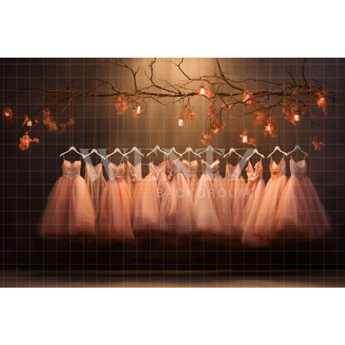 Photography Background in Fabric Ballet Outfits / Backdrop 4868