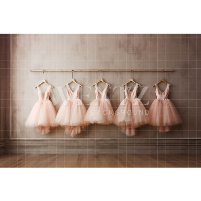 Photography Background in Fabric Ballet Outfits / Backdrop 4890