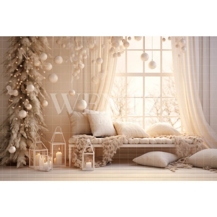 Photographic Background in Fabric Starry Room / Backdrop 4978