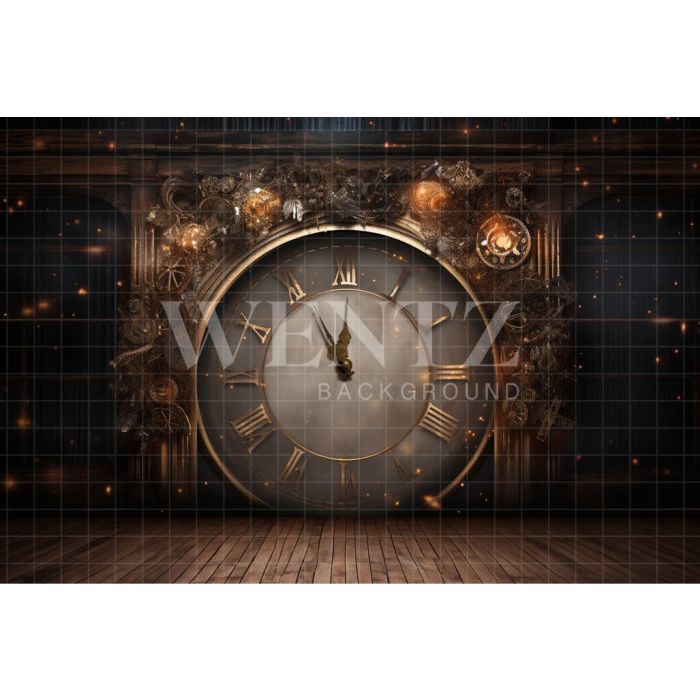 Photographic Background in Fabric Clock / Backdrop 4985