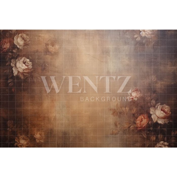 Photographic Background in Fabric Brown Fine Art / Backdrop 5087
