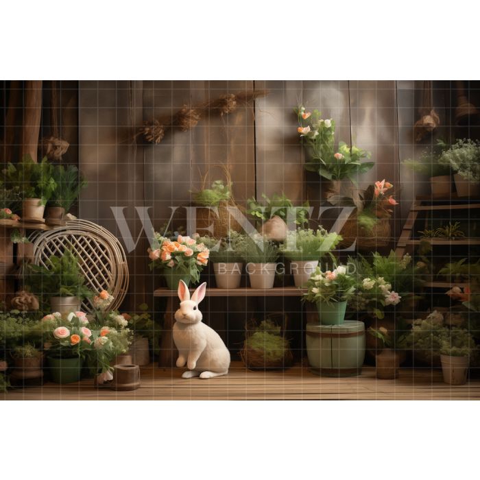 Photography Background in Fabric Easter 2024 / Backdrop 5243