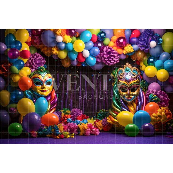 Photography Background in Fabric Carnival / Backdrop 5255