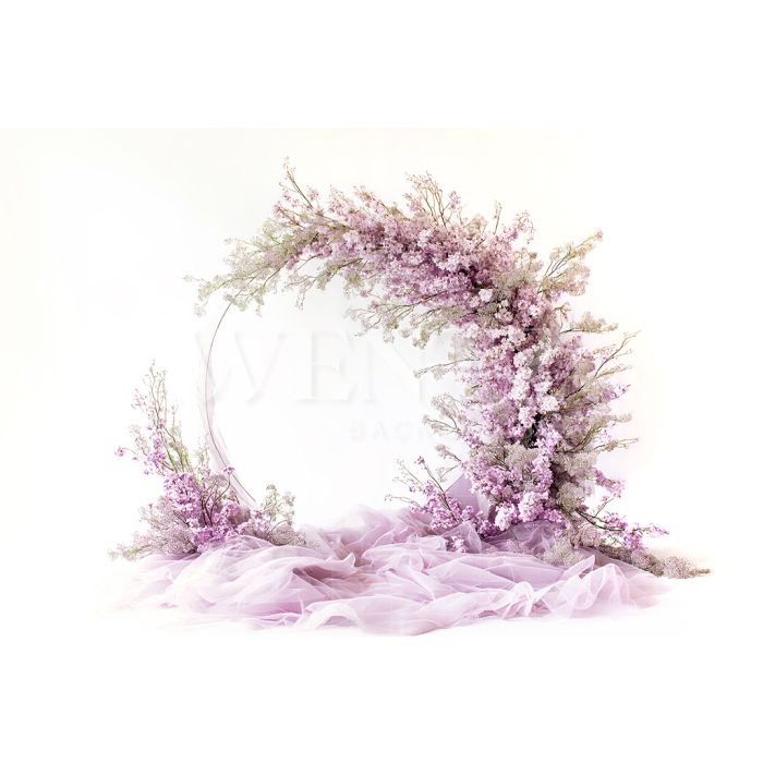 Photography Background in Fabric Floral Arch / Backdrop 5272