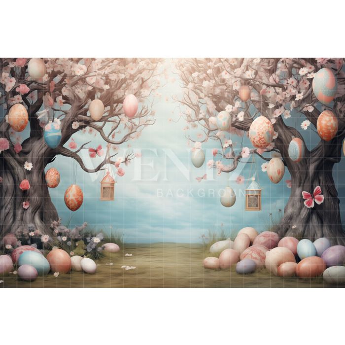 Photography Background in Fabric Easter 2024 / Backdrop 5297