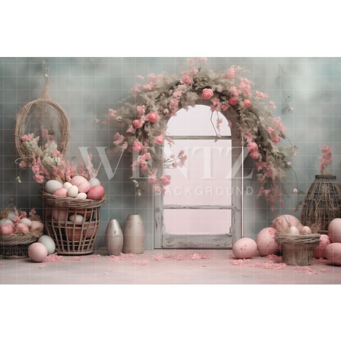 Photography Background in Fabric Easter 2024 / Backdrop 5311