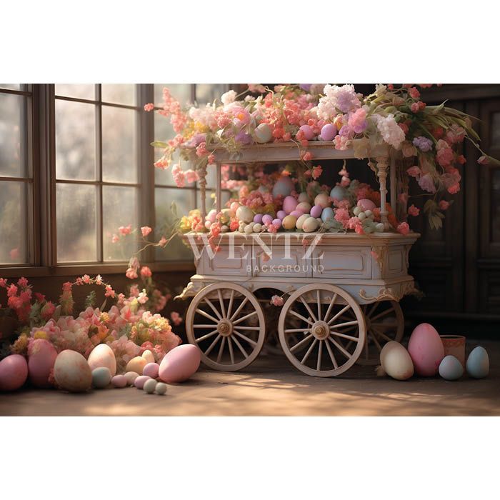 Photography Background in Fabric Easter 2024 / Backdrop 5326