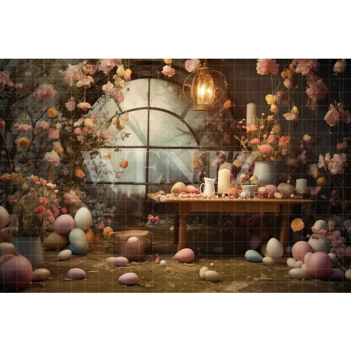 Photography Background in Fabric Easter 2024 / Backdrop 5341