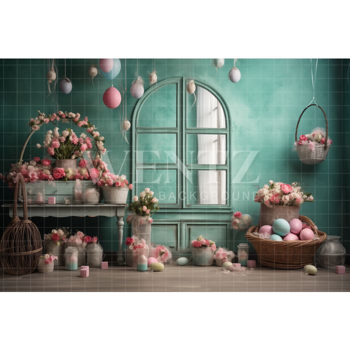 Photography Background in Fabric Easter 2024 / Backdrop 5347