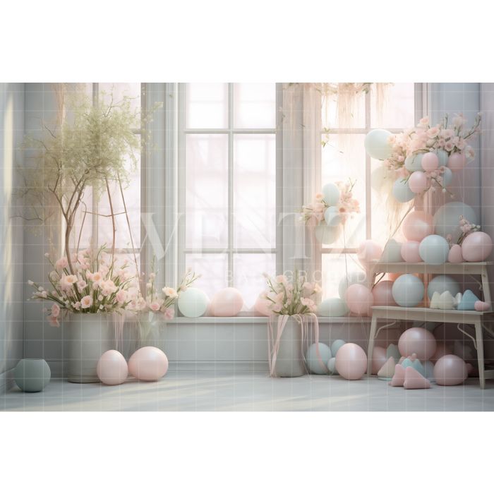 Photography Background in Fabric Easter 2024 / Backdrop 5364