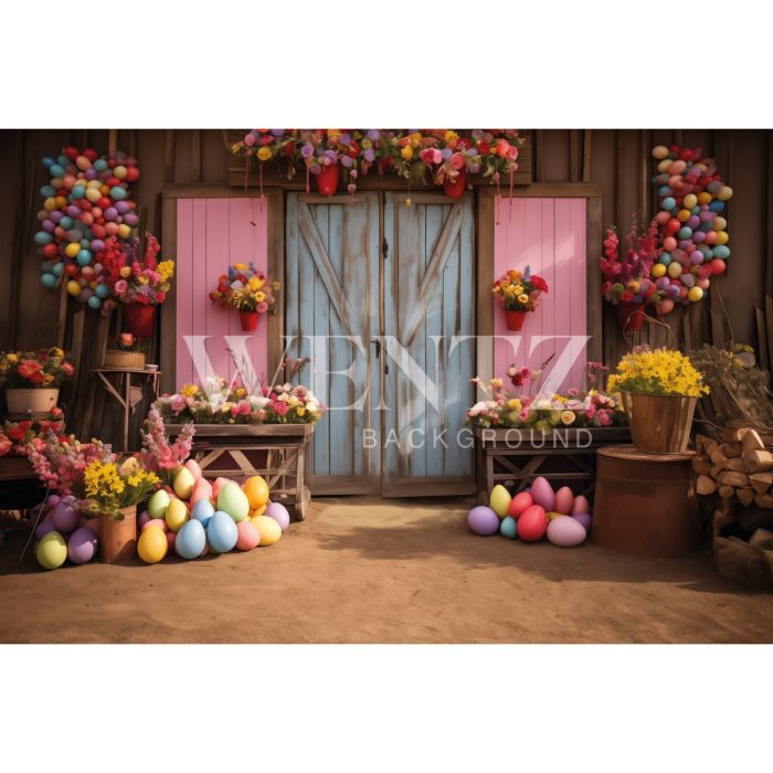 Photography Background in Fabric Easter 2024 / Backdrop 5486