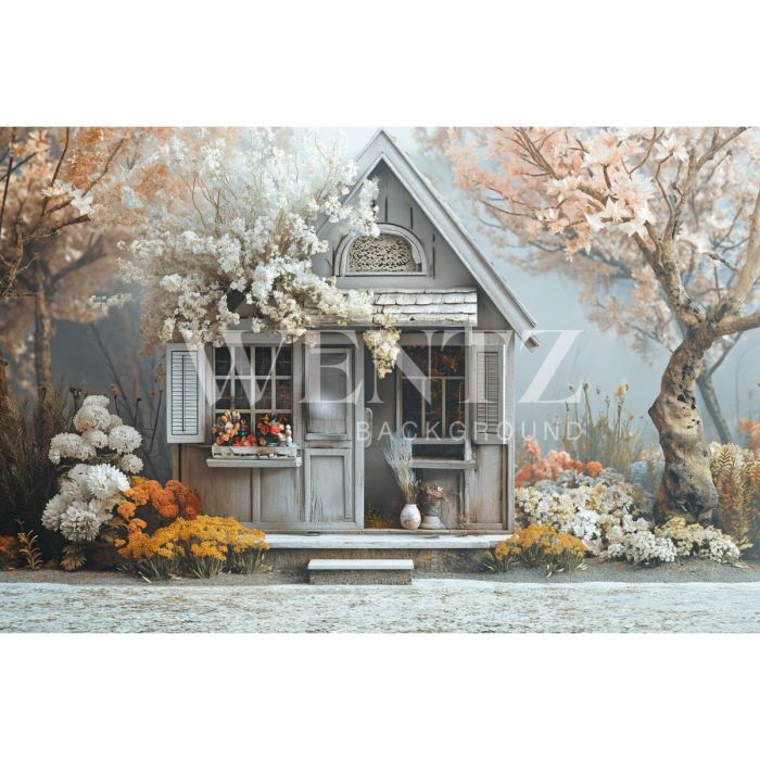 Photography Background in Fabric Easter 2024 House / Backdrop 5677