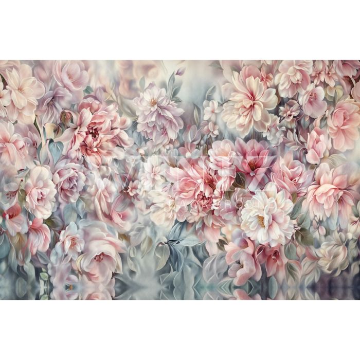 Photography Background in Fabric Mother's Day 2024 Floral / Backdrop 5908