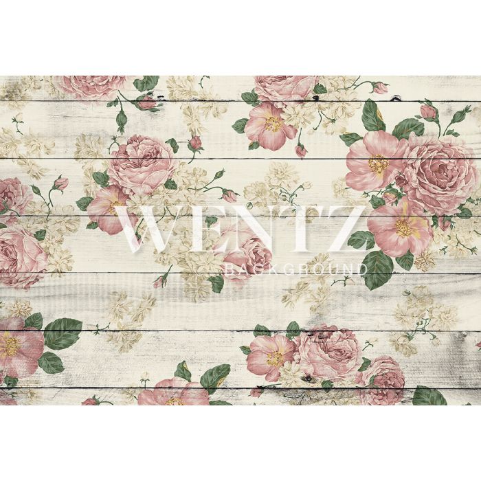 Photography Background in Fabric Wood Floral / Backdrop 50