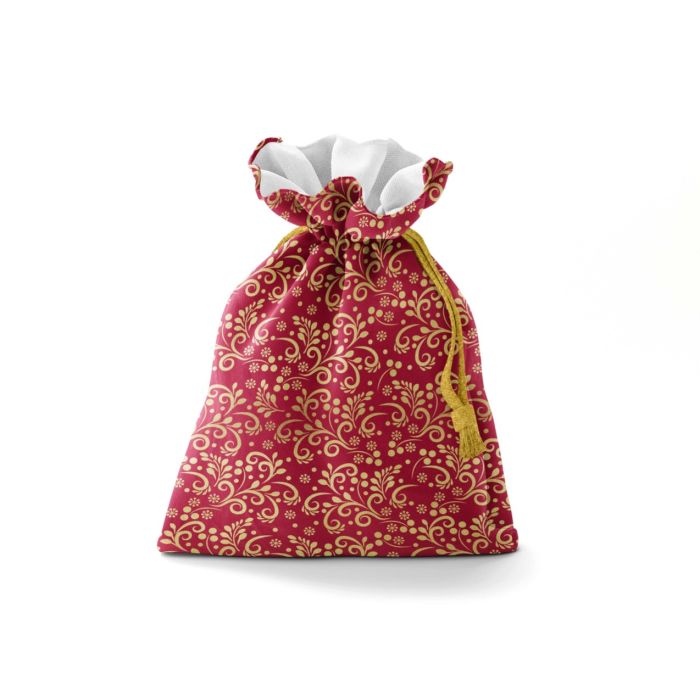 Arabesques Decorative Christmas Bag With String / WS10
