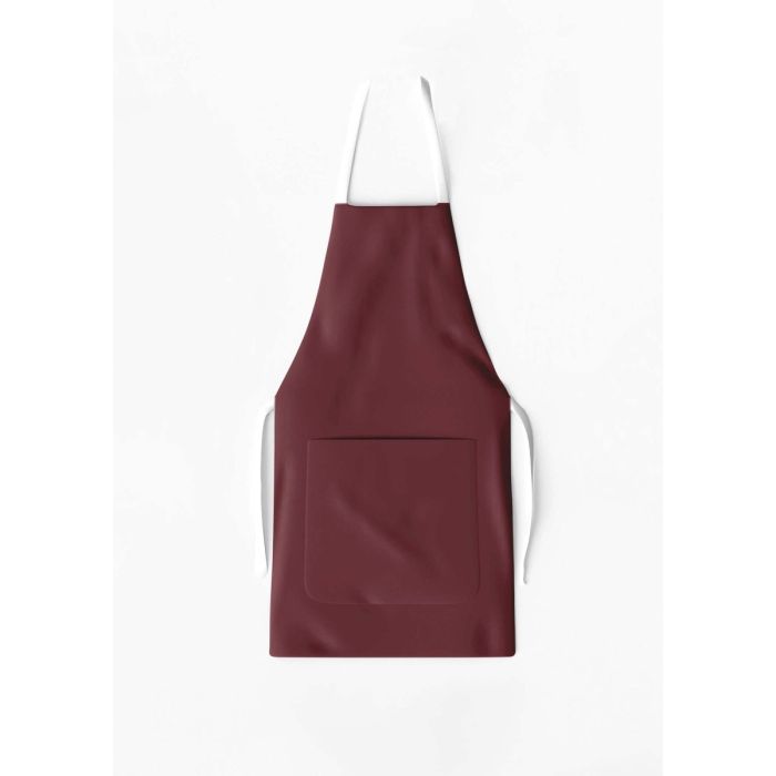 Apron with Pocket Wine Solid / AW12