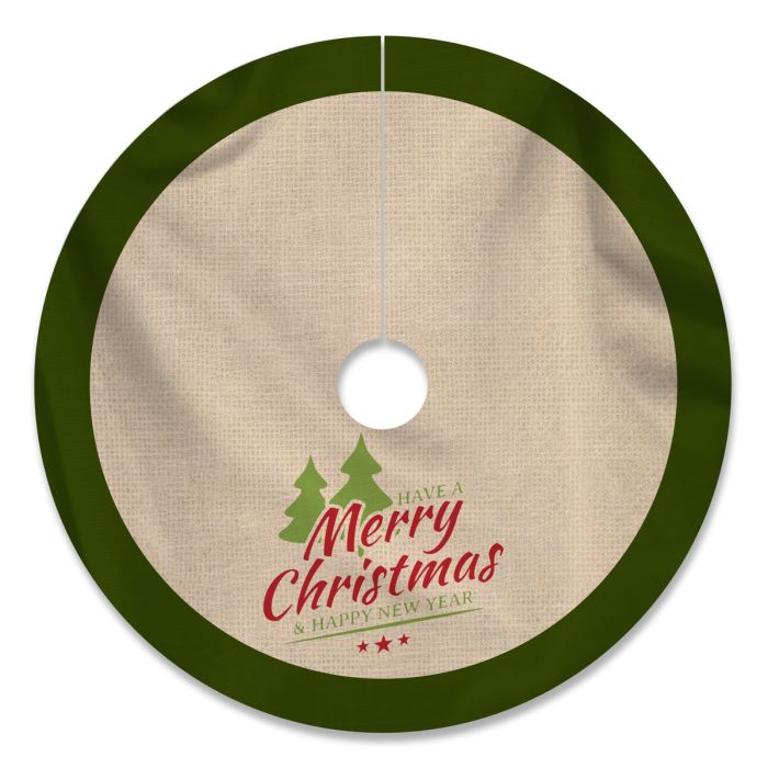 Green Christmas Tree Skirt / WSA07