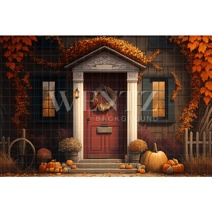 Photography Background in Fabric Fall Facade / Backdrop 2916