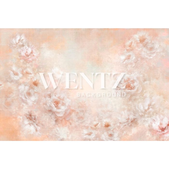 Photography Background in Fabric Flowers Fine Art / Backdrop CW161
