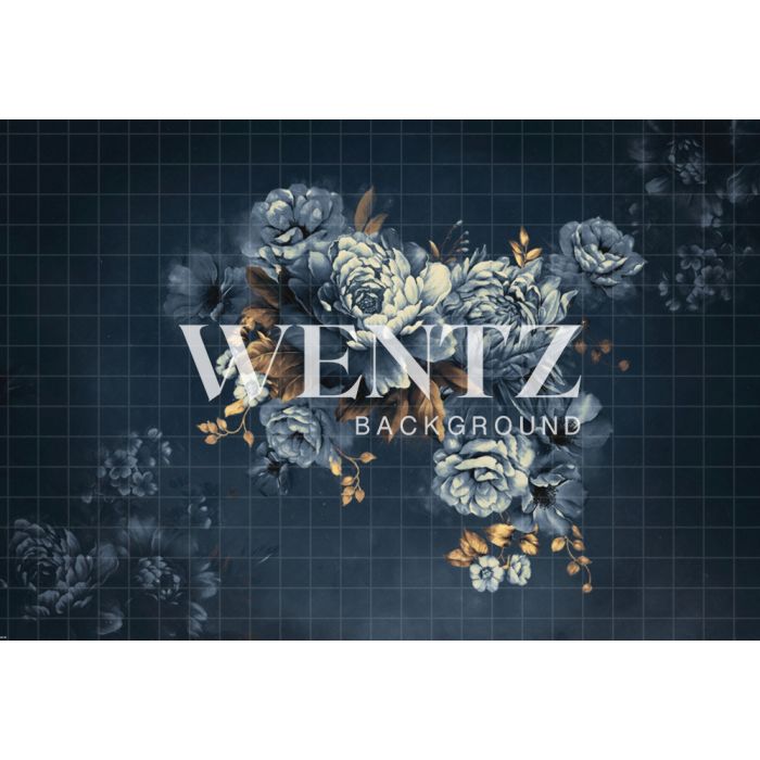 Photography Background in Fabric Flowers Fine Art / Backdrop CW38