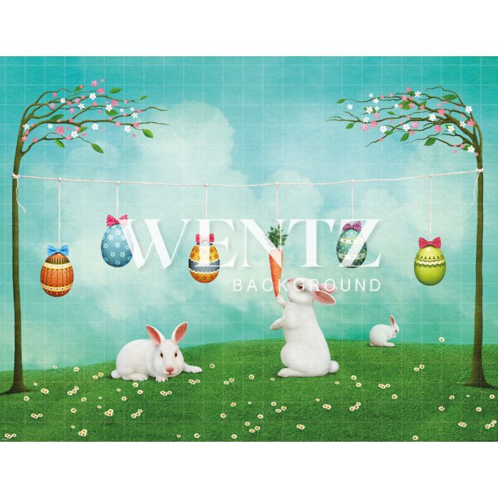 Photography Background in Fabric Easter / Backdrop 1399