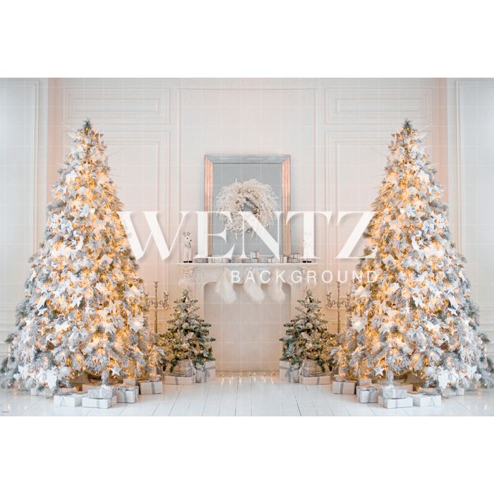 Photography Background in Fabric Christmas Room / Backdrop 2334