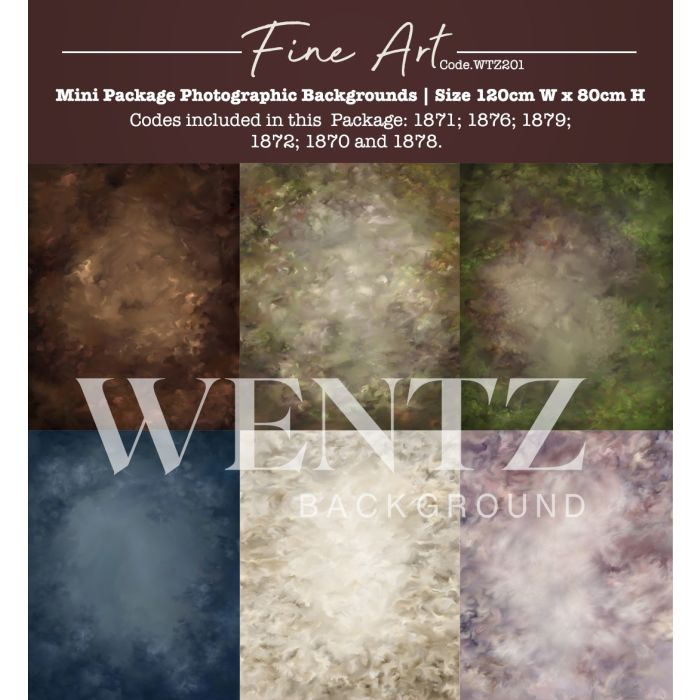 Mini Package Fine Art Texture Photographic Backgrounds Wentz | WTZ201