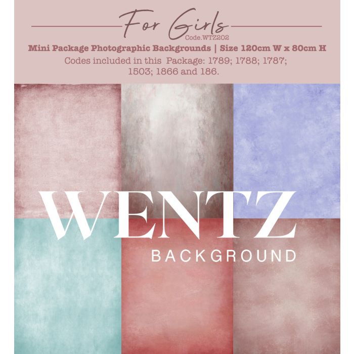 Mini Package For Girls Photographic Backgrounds Wentz | WTZ202
