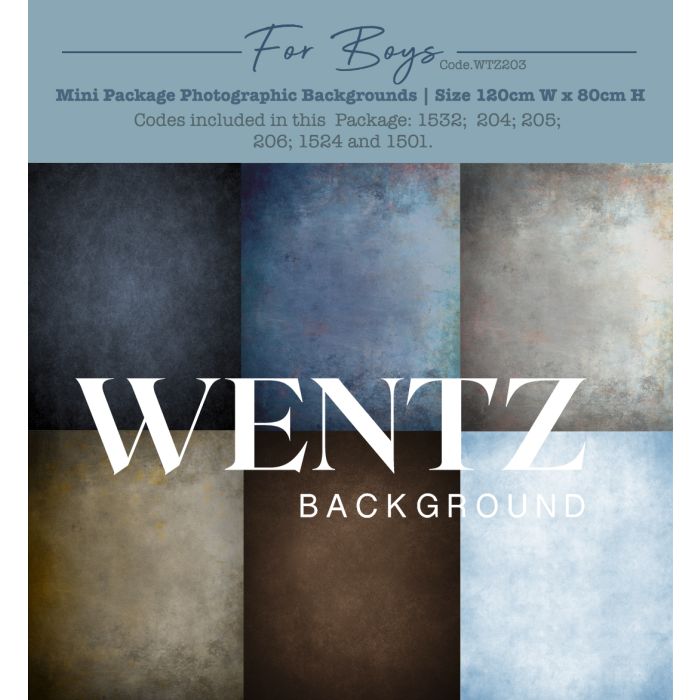 Mini Package For Boys Photographic Backgrounds Wentz | WTZ203