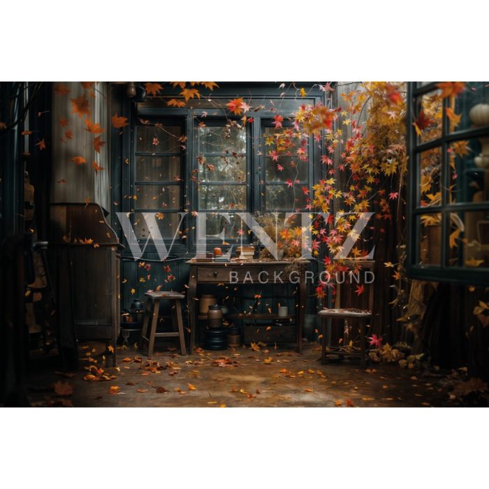 Photography Background in Fabric Fall Room 2024 / Backdrop 5934