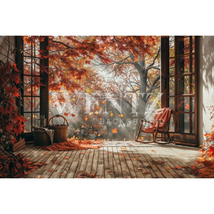 Photography Background in Fabric Fall Room 2024 / Backdrop 5935