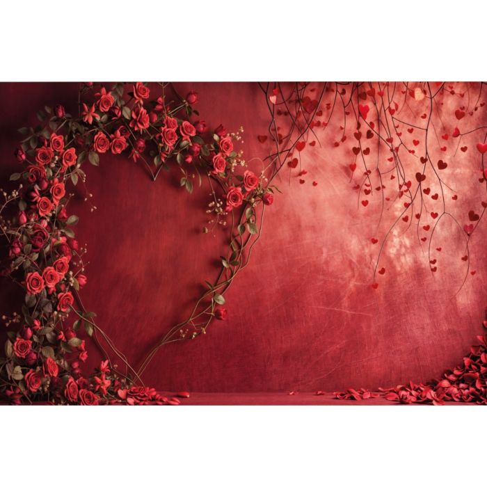 Photography Background in Fabric Valentine's Day 2024 / Backdrop 6021