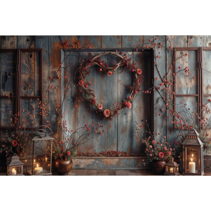 Photography Background in Fabric Valentine's Day 2024 / Backdrop 6026