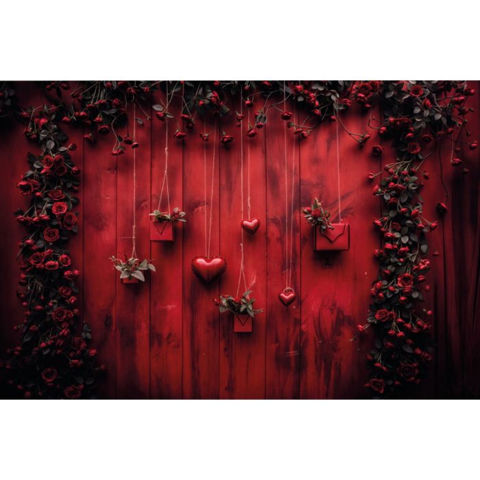 Photography Background in Fabric Valentine's Day 2024 / Backdrop 6029