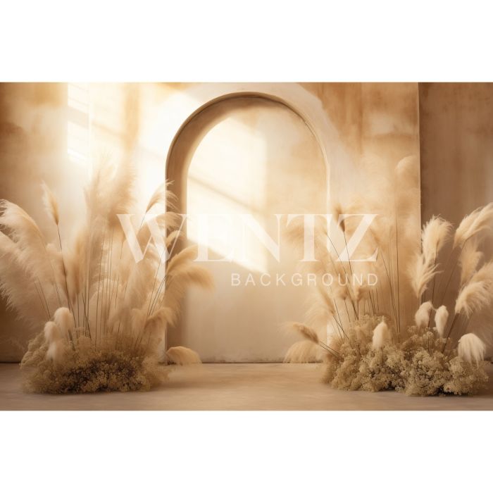 Photography Background in Fabric Mother's Day 2024 Boho Arch / Backdrop 5745