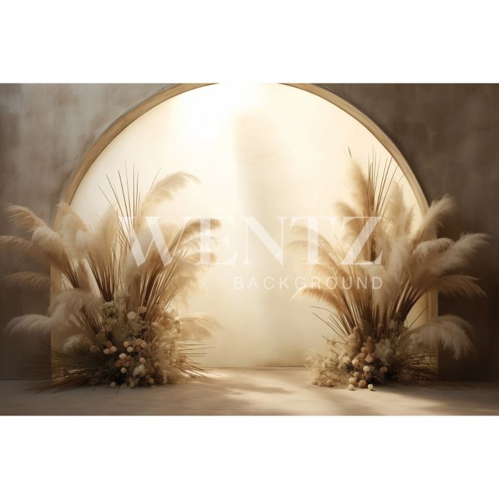 Photography Background in Fabric Mother's Day 2024 Boho Arch / Backdrop 5746