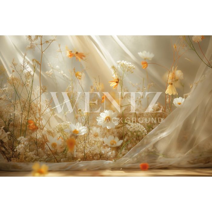 Photography Background in Fabric Mother's Day 2024 Floral / Backdrop 5762