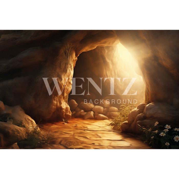 Photography Background in Fabric Easter 2024 Grotto / Backdrop 5521