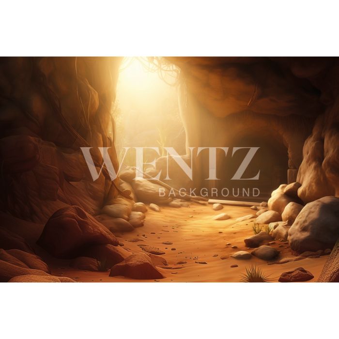 Photography Background in Fabric Easter 2024 Grotto / Backdrop 5522
