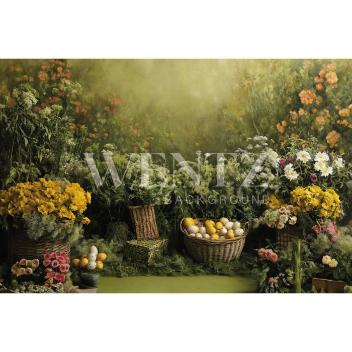 Photography Background in Fabric Easter 2024 / Backdrop 5634