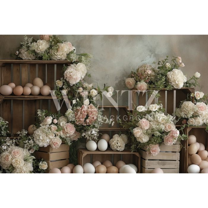 Photography Background in Fabric Easter 2024 / Backdrop 5639