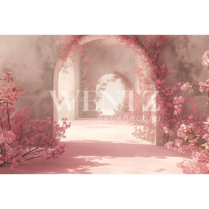 Photography Background in Fabric Mother's Day 2024 Floral Arch / Backdrop 5726