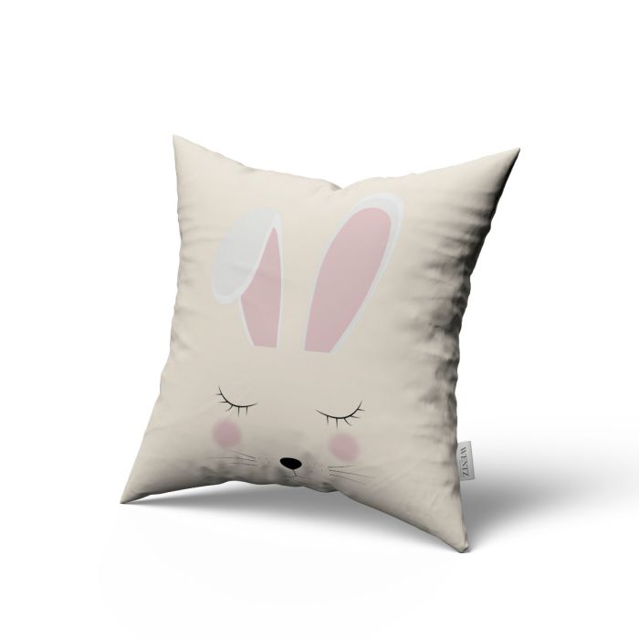 Pillow Case Easter with Rabbit - 45 x 45 / WA52