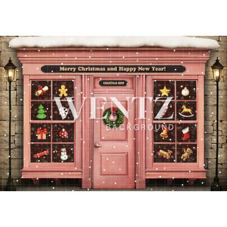 Fabric Photography Background Christmas / Backdrop 1245