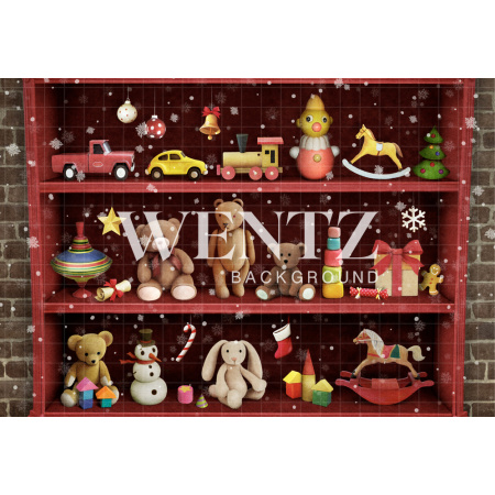 Fabric Photography Background Christmas / Backdrop 1249