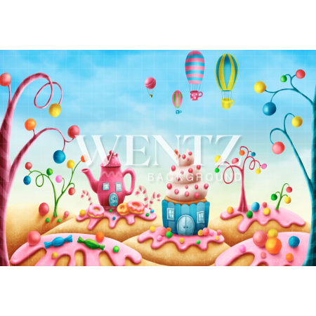Fabric Photography Background Scenarios Candies / Backdrop 1590