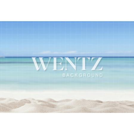 Fabric Photography Background Beach and Sea / Backdrop 1648