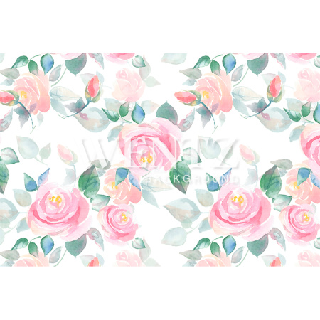 Fabric Photography Background Floral / Backdrop 1763