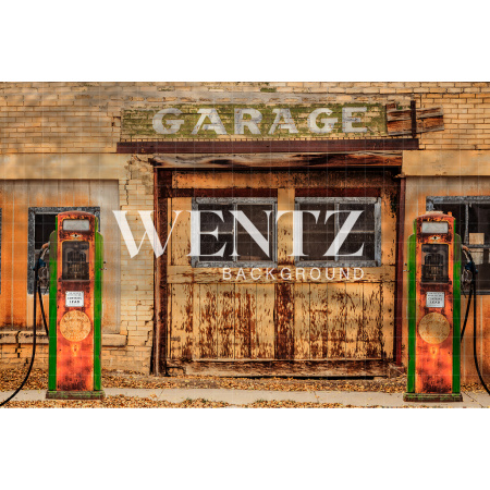 Fabric Photography Background Daddy's Garage / Backdrop 1836