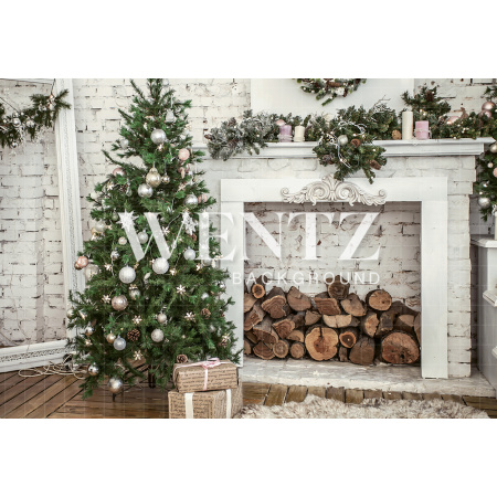 Fabric Photography Background Christmas / Backdrop 1896